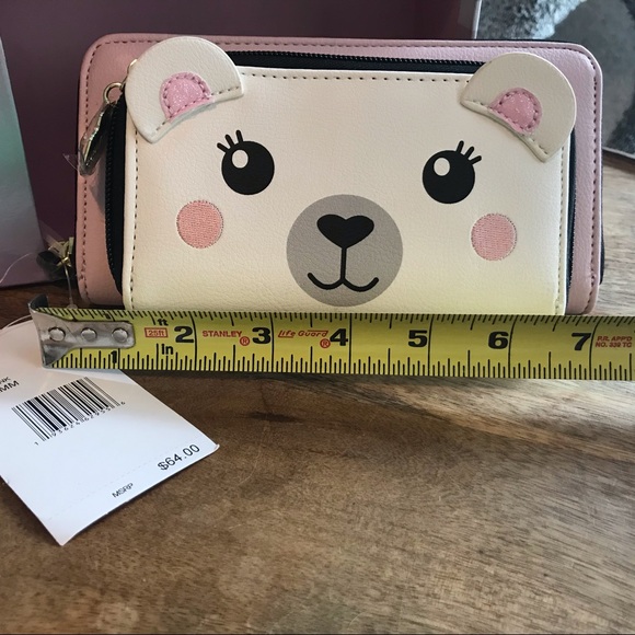 Betsey Johnson Bear 🐻 Wallet in Gift Box - Picture 3 of 8